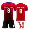 Personalised Shirts Kit Mens Girls With Name Number Custom Football Jerseys For Boys Training Suit