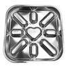 Pet Slow Food Bowl Anti-Slip Design Promotes Slow Feeding Stainless Steel Pet Dog Bowl for Small to Medium Dogs