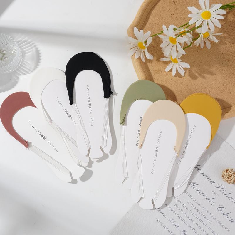 2 Pairs Of Summer Convenient Soft Fashionable Daily Dating High Quality Boat Socks Elegant Comfortable Practical Women's Socks