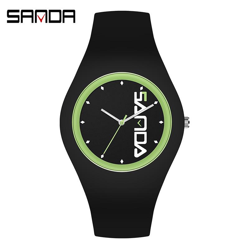 Sanda Trendy Korean Style Digital Sport Watch for Men & Women - Jelly Series