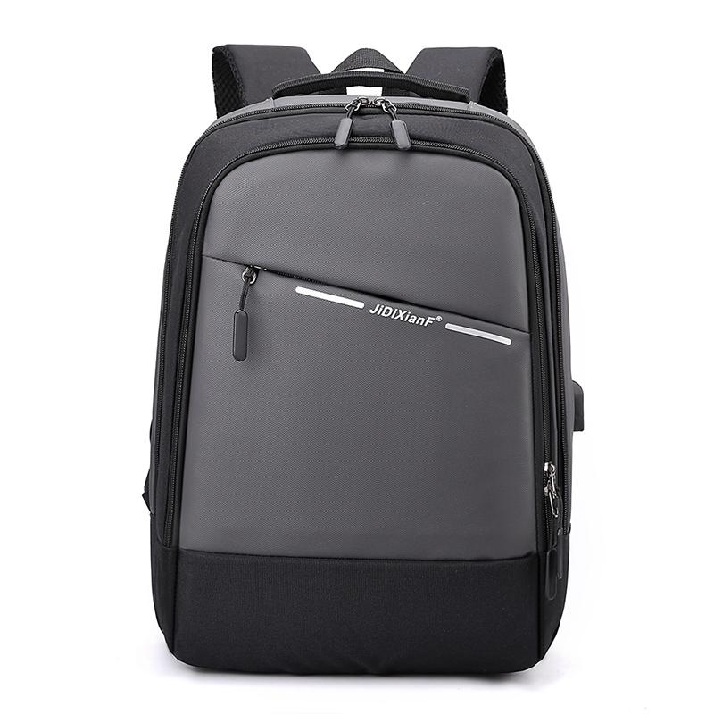 2022 New Oxford Computer Backpack Business Leisure High Quality Men Bag Large Capacity Laptop Sport USB Charging Unisex Rucksack