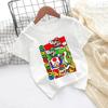 New Casual Super Marios Tshirt Summer Casual Boys Short Sleeve Kids Girls Tops Tee Marios Bros Tshirt Child Quick Dry Teen Tops