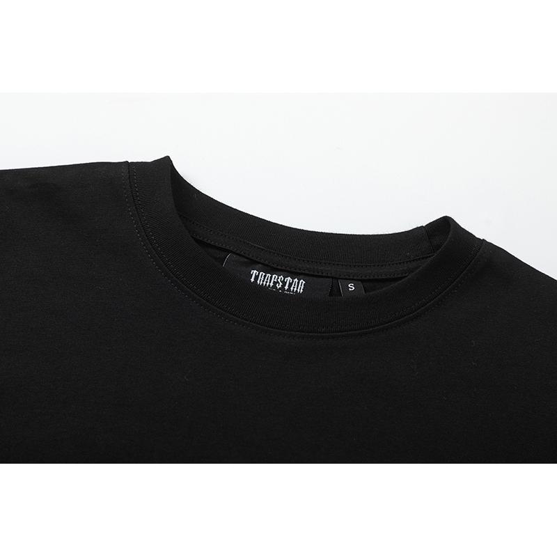 643 Trapstar London 2025 Summer New High Quality Cotton Round Neck Loose Large Size Men's and Women's T-shirt Couple T-shirt