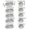 Single/Double Bowl Stainless Steel Cat Bowl Non Slip Pet Drinking Bowl  For Dogs Cats