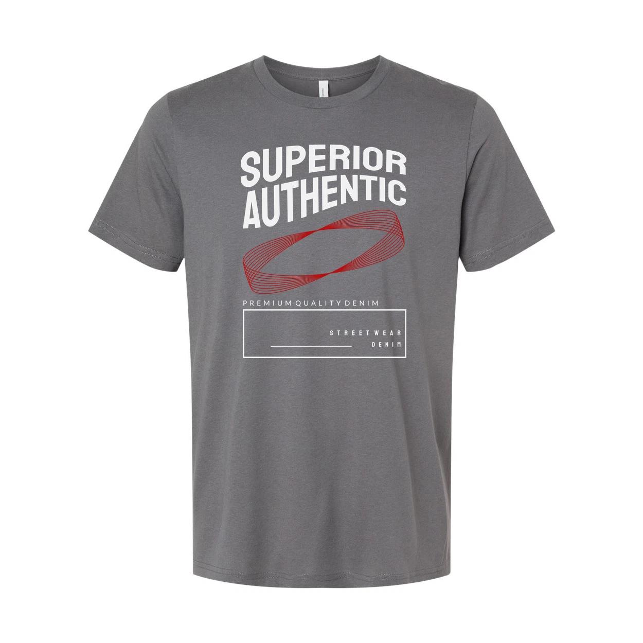 

Unisex Urban Graphic T Shirt With Superior Authentic Logo And Red Helix Design P L