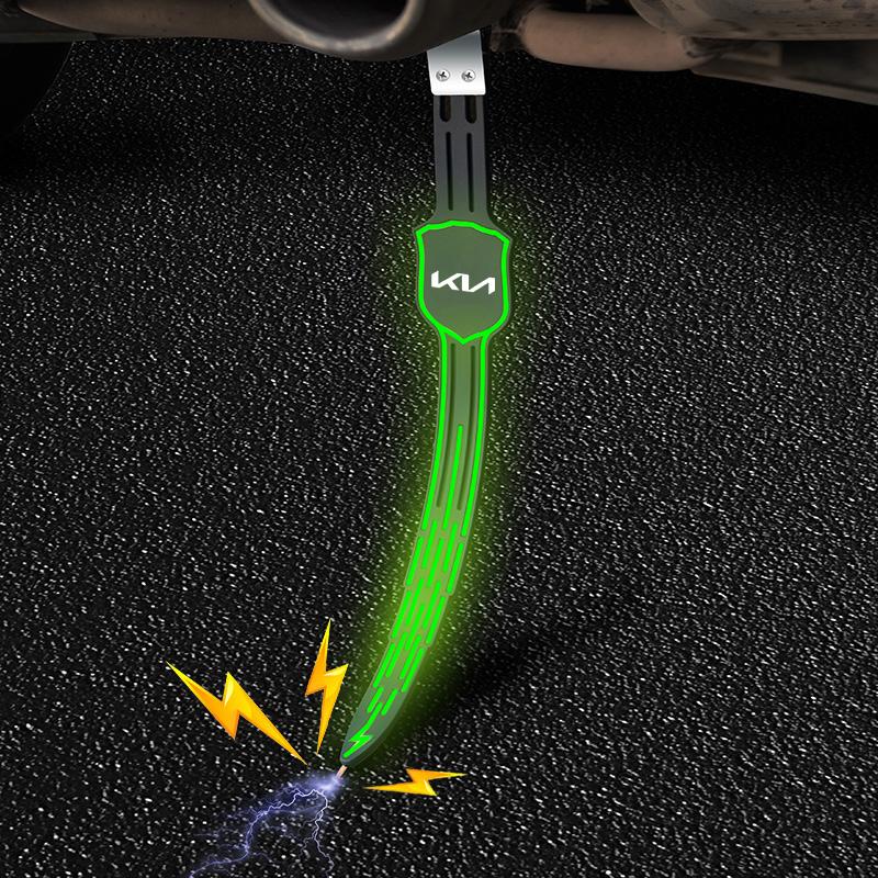 Car Styling Logo Anti-Static Earth Ground Wire Belt For KIA K9 Sportage Niro K5 Carnival EV6 EV9 EV3 K8 Stinger Forte Ceed Zqdtx40