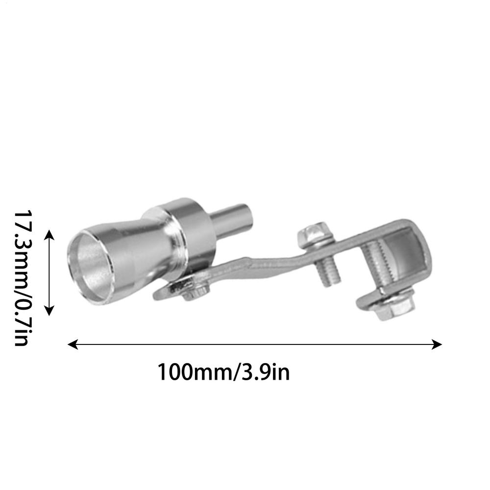 Turbine Sound Enhancer Car Roar Maker Turbo Whistle Car Turbo Whistle Turbo Sound Exhaust Muffler Pipe Whistle For Truck
