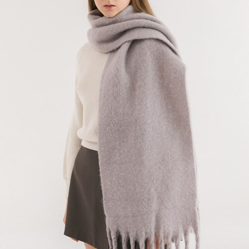 

J.LARUEN Sugar Candy Muffler (9 Colors) pink