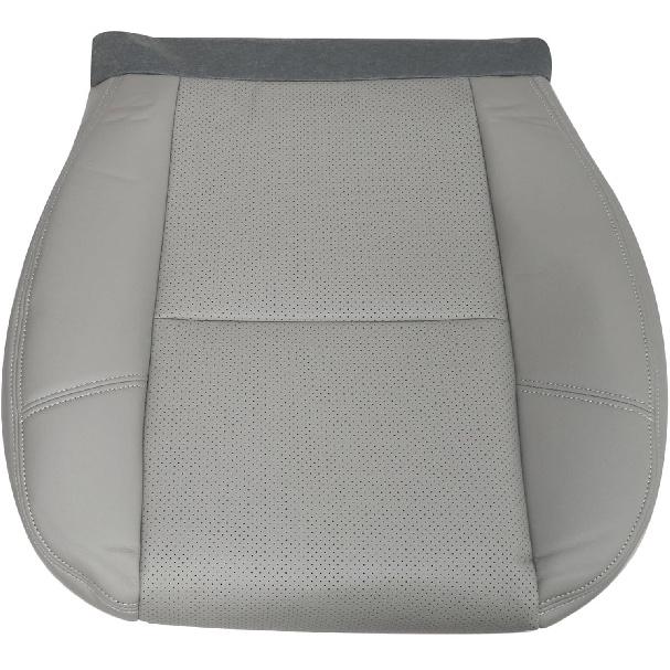 GXARTS Light Tan #333 313 Driver or Passenger Side Bottom Perforated Leather Seat Cover Fit for Chevy Tahoe Suburban GMC Sierra Yukon 2007-2014 Fit