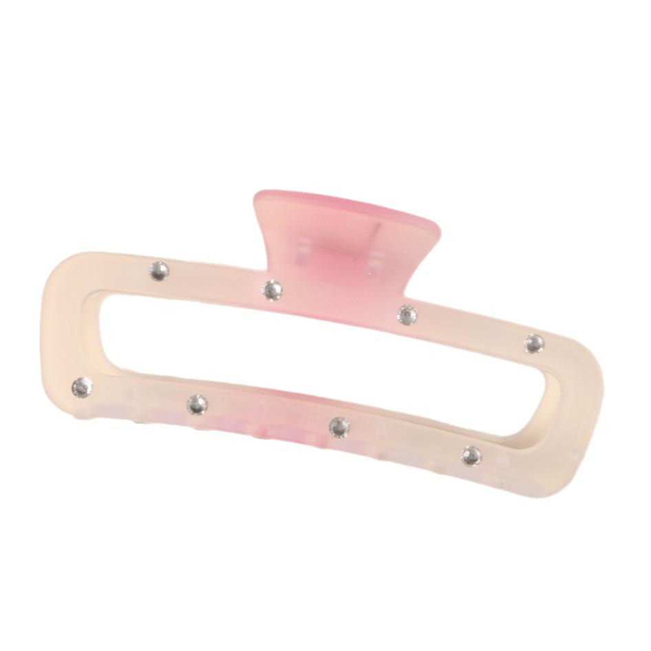 Gradient Jelly Claw Clip for Thick Hair - Updo Shark Clip Hairpin for Women