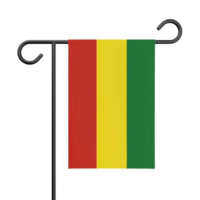 Drapeau Jardin La Bolivie – 32 X 47.5 Cm – Polyester Résistant – Format Vertical – Extérieur – Pixelforma