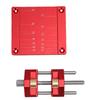 Chisel Sharpening Angle Setter Easy Honing Guide System Adjustable 5 32 to 3 Inch Woodworking Tools Red