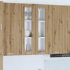 Artisan Oak Wall Mounted Cabinet 60 X 31 X 100 Cm Engineered Wood