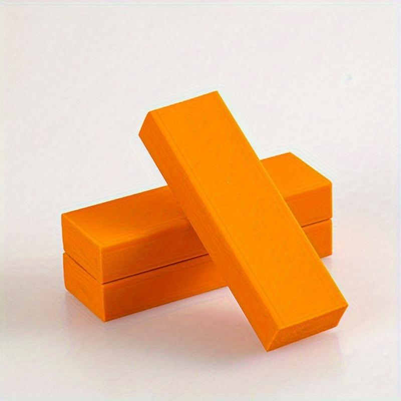 

5 шт. Чудо-ластик от накипи и ржавчины - Безопасный резиновый инструмент для чистки стекла в ванной комнате, кухонных кастрюль и многого другого - Легкая уборка дома 5pcs оранжевый