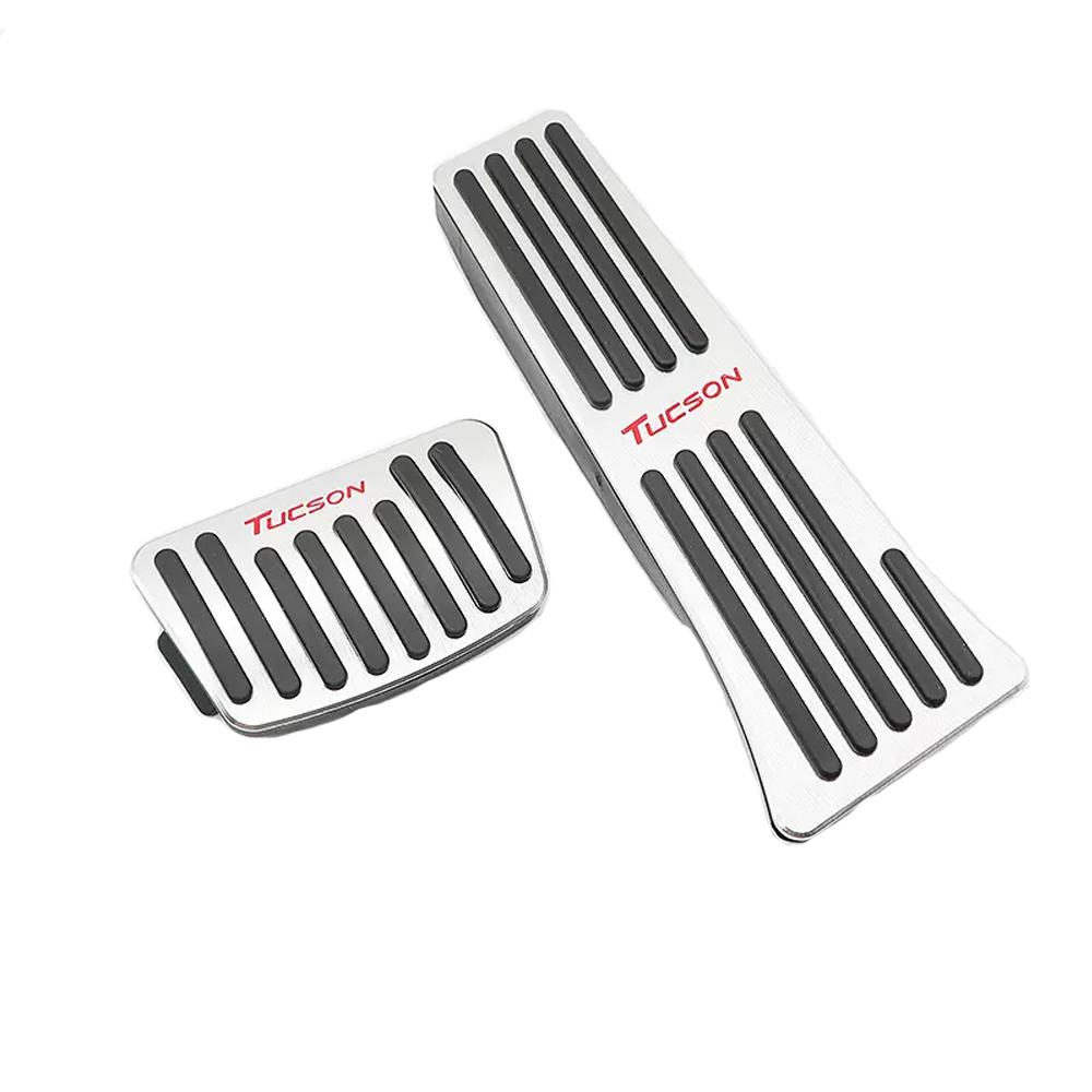 Foot Pedals for Hyundai Tucson NX4 2024 2024 2024 Car Accelerator Brake Rest Pedal Cover Fuel Mats Pads Interior Parts Acessorie
