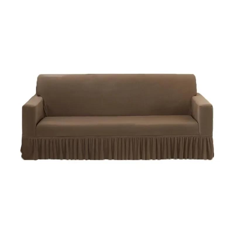 Seasons Elastic Fustă Cotieră Dublă Husă de Sofa 1/2/3/4 Huse de Sofa Huse de Sofa pentru Living Canapea Fundas De Sofa