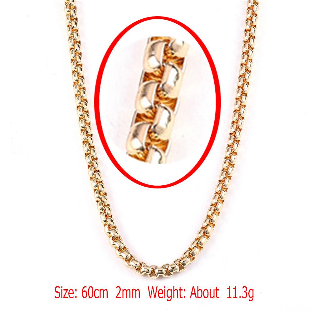 Trendy Stainless Steel O-Chain Necklace with DIY Pendant Options