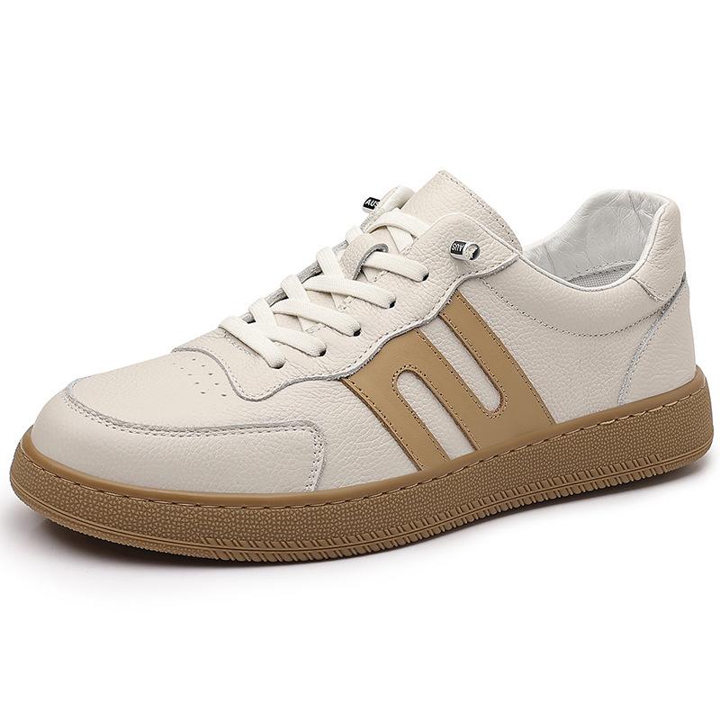 Fashion Classic Stitching Korean Version of The White Shoes Men's Trend All-match Men's Trendy Shoes Casual Sneakers Tenis Masculino