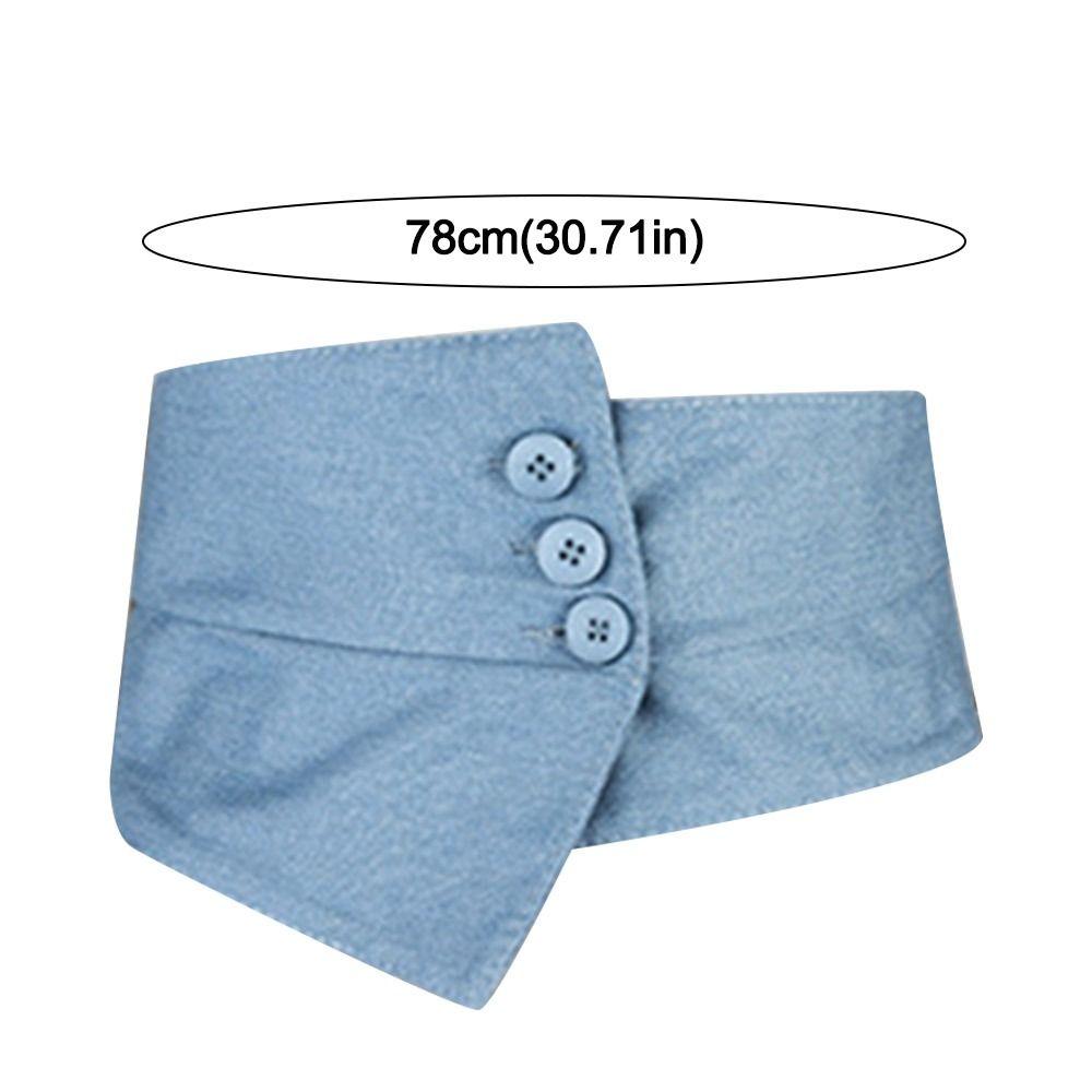 Fashion Wide Girdle Goth Retro Cummerbund Casual Waistband Strap  For Women Lady Girl Bridal