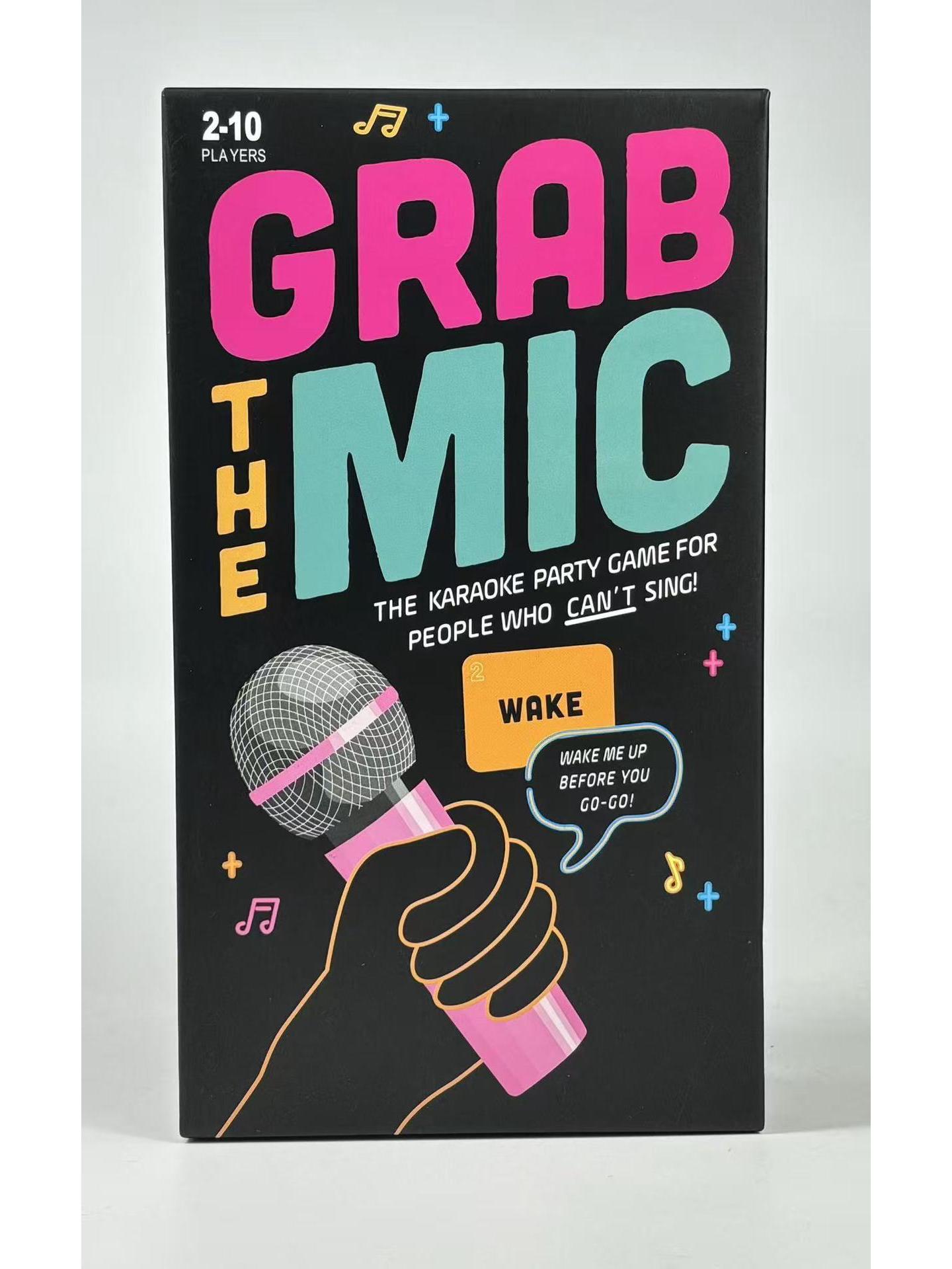 Grab the Mic: English Edition - Casual Singer Gathering Board Game
