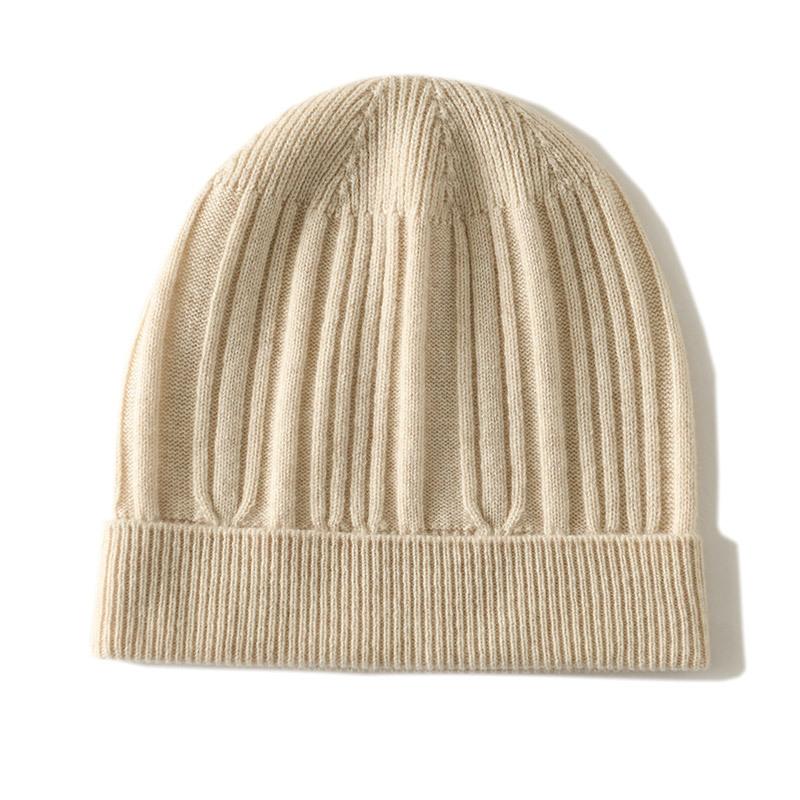 Soft Cashmere Hat Autumn and Winter New Style Women's Fashion Casual Ear Protection Pile Hat Fashionable Knitted Hat