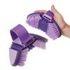 Ergonomic Horse Cleaning Brush With Bendable Design Horse Grooming Brush Cleaning Tool for Bathing and Cleaning