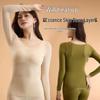 Women's Ultra-Thin Thermal Underwear Set with Hyaluronic Acid for Autumn