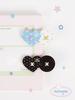 Vanwalk Cozy Hair Clip [Heart X Black]