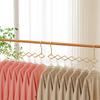 Stainless Steel 7 Slots Clothes Hanger Foldable Clothes Drying Rack  Dormitory