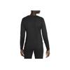 Nike Therma-Fit One Solid Color Crew Neck Long Sleeve T-Shirt Women Tops Black DD4927-010