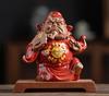 Ceramics Tianshi Zhong Kui Statue Chinese Folk Figures To Ward Off evil Ornaments Deluxe Home Room Office Feng Shui Statue