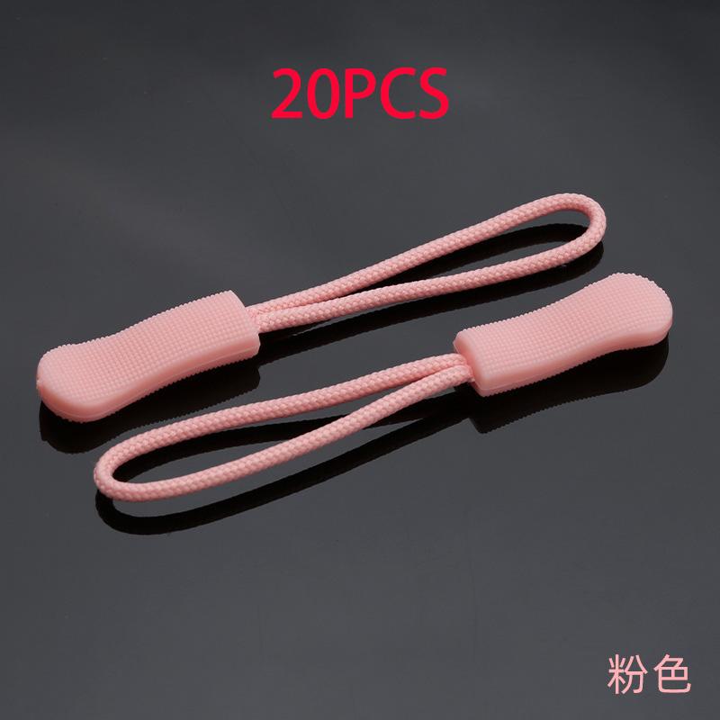 20Pcs Replacement Zipper Pulls Cord Extender for Backpacks Jackets Luggage Purses Handbags