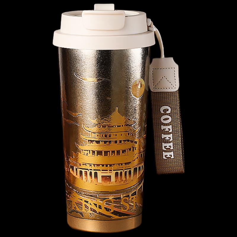 Deouxingguang Pure Titanium Double-Drink Insulated Bottle