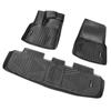 Automotive Floor Mats Fits for Tesla Model Y 2021-2024 3 pcs TPE Liners
