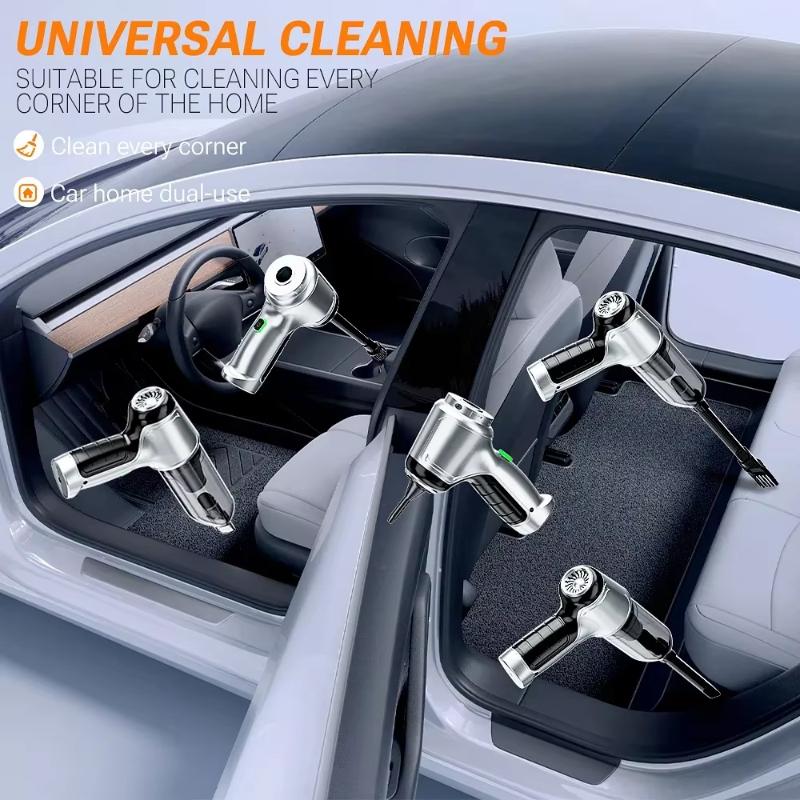 Car Vacuum CIeaner 638000Pa Wireless Brushless Mini Handheld Cleaning Machine Powerful Portable Blower Vacuum Cleaner for Car Home