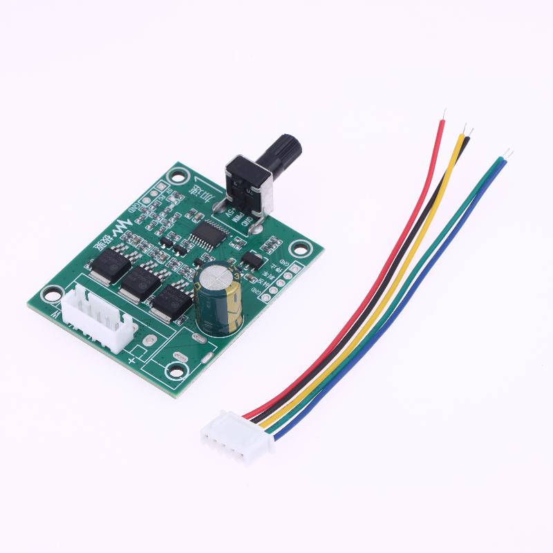 1 Set 24V 75W ESC Geschwindigkeitsregler Modul Dreiphasen DC Bürstenloser Motor Treiberplatine Für Festplattenlüftermotorsteuerung