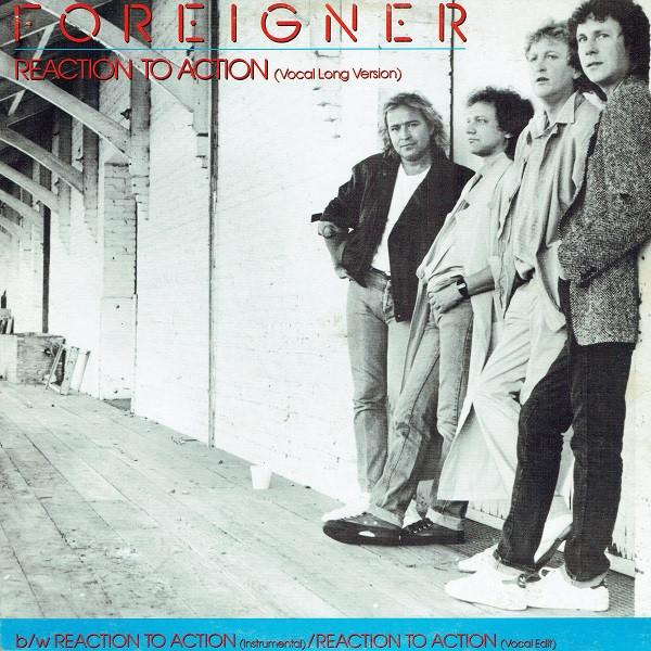 

12inch Record FOREIGNER Reaction To Action 7868800 ATLANTIC 1984 Germany Rock Used