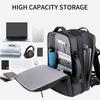 Men's Expandable Backpack Large Capacity Man Business Trip Laptop Backpacks Waterproof Travel Multifunctional Bag with USB Port