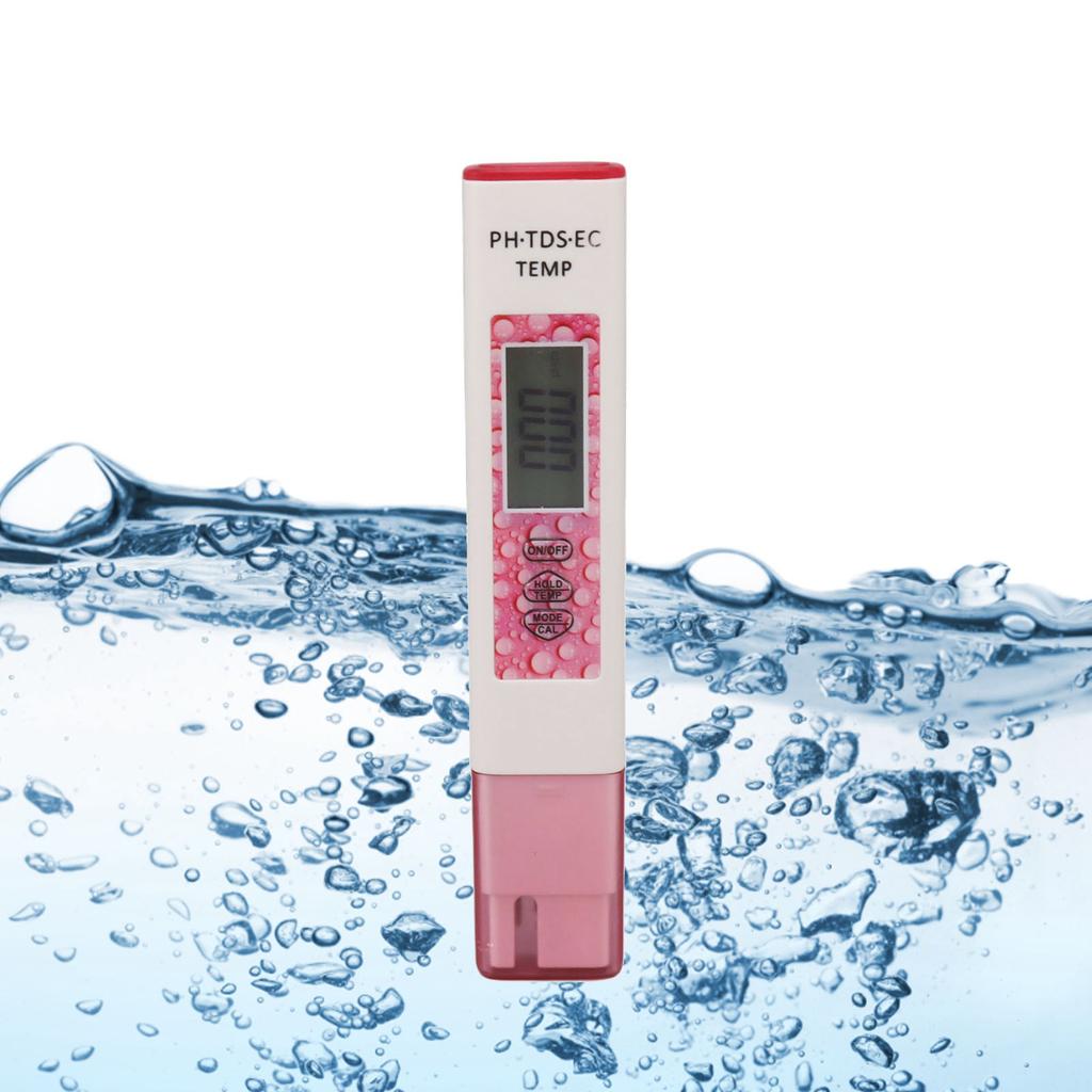Digital Water Tester Pen 4 in 1 Accurate Sensitive Portable PH   EC Temperature Water Quality Meter