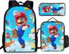 Mario, Primary And Secondary School Schoolbag, Children'S Backpack, Cartoon Satchel.