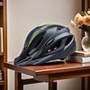 Matt Color 4 In 1 Bike Helmet With Sun Goggle & Sun Visor Rechargeable Adult Bicycle Helmet Sunglasses Road MTB Cycling Helmet