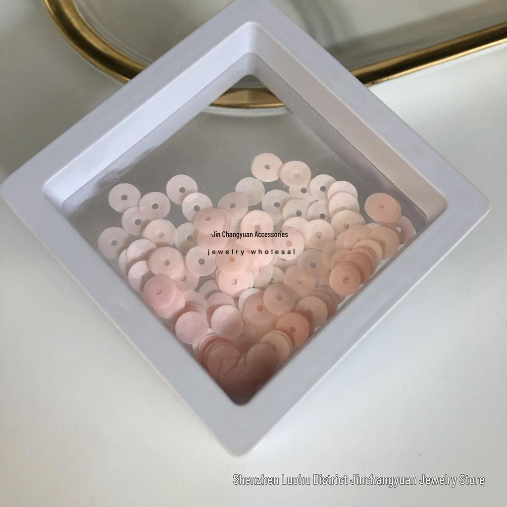 Pink Series Seed Beads & Sequins for DIY Handcrafts and Ancient Style Embroidery