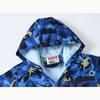Middle and Large Children Boys and Girls Multi-color Printing Hooded Jacket Light Models of Fashion Jacket Children's Clothing