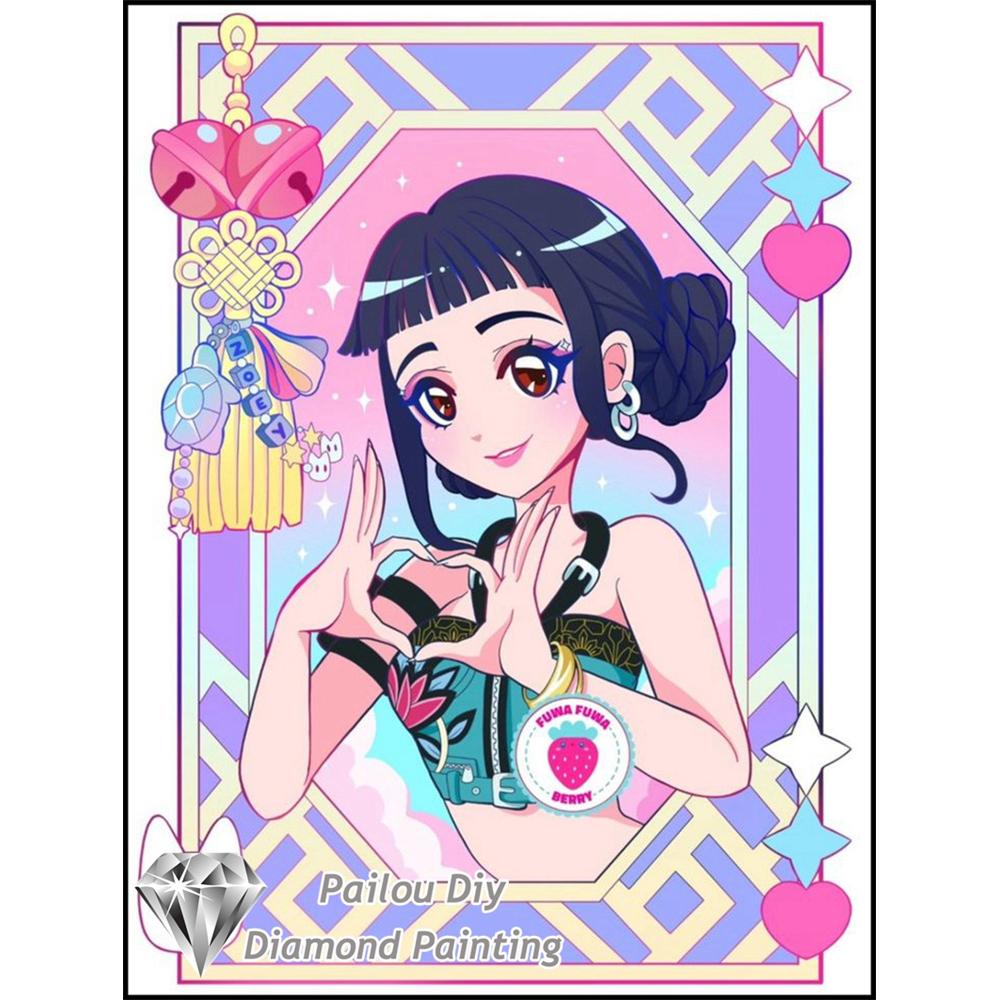 Kpop Dämonenjäger Sajaboys Film 5D Diamant Malerei Sets Cartoon Mädchen Rumi Mira Zoey Kunst Kreuzstich Mosaik Raumdeko