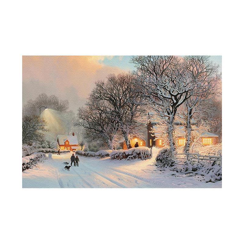 Winter Wonderland Themed Background,Christmas Photography Backdrop,for Parties and Holiday Photography Backdrops,Photo Studio