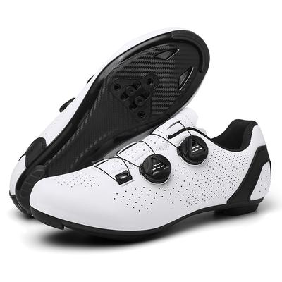 New Men Road Cycling Shoes Sports Bike Boots Flat Speed Unisex Cycling Sneakers Mountain Bicycle Footwear SPD Cleats Shoes