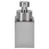 Hand Sanitizer Bottle Silver Large Capacity Non Slip 304 Stainless Steel Press Dispenser Hand