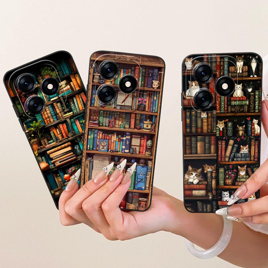 Luxury Fashion Painting Phone Case For Tecno Spark 10 10C 10 PRO KI5k KI5q KI7 Back Cover Liquid Silicone Soft Bumper Shockproof