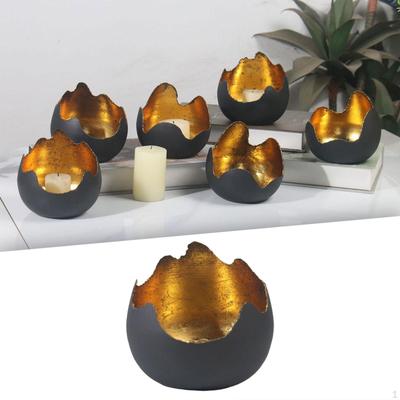 Suporte de Vela Decoração Casca de Ovo Suporte de Luz Velas Ornamentos para TV