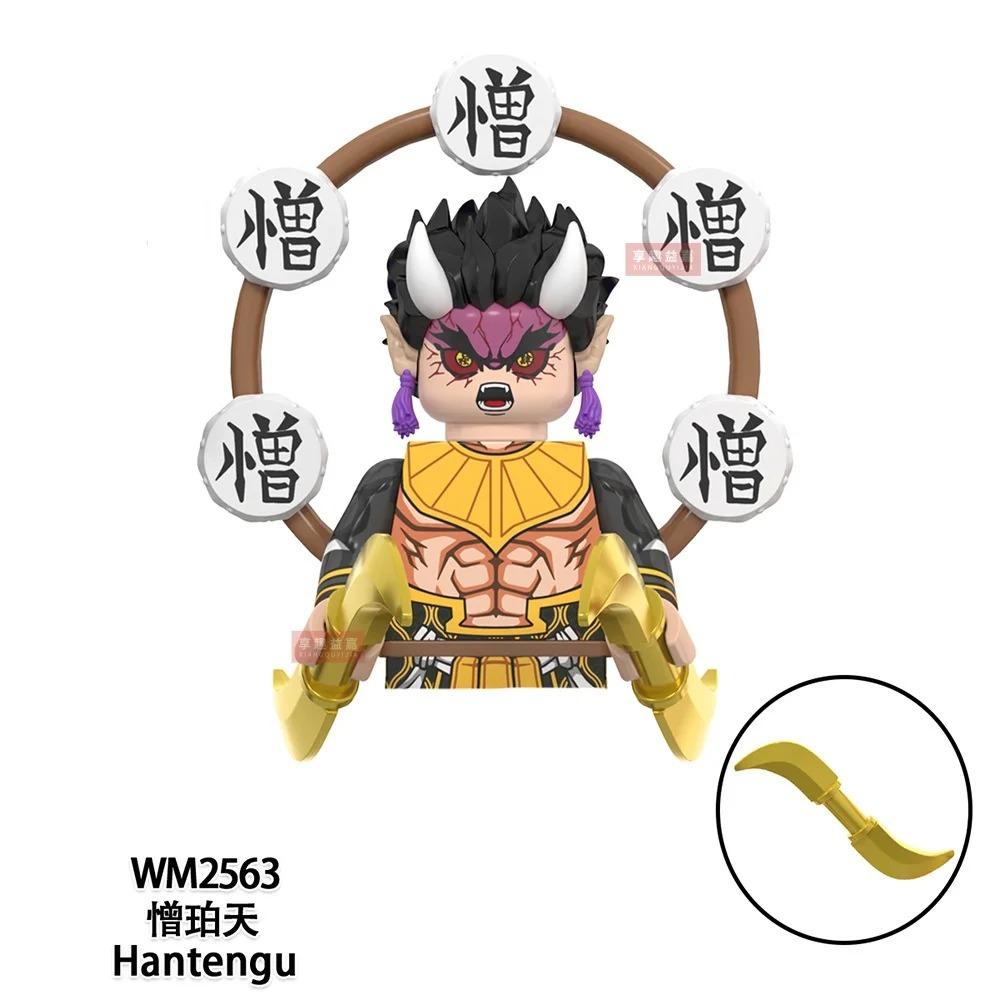 WM Blocks 6116 6137 6138 Demon Slayer Tanjirou Nezuko Inosuke Zenitsu Giyuu Rengoku Uzui Tengen Anime Bricks Building Blocks
